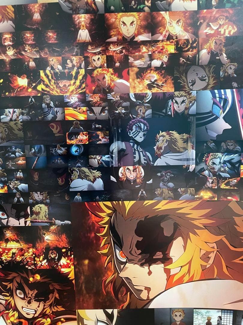 鬼滅の刃 無限列車編 煉獄杏寿郎 全カットポスター ① - メルカリ