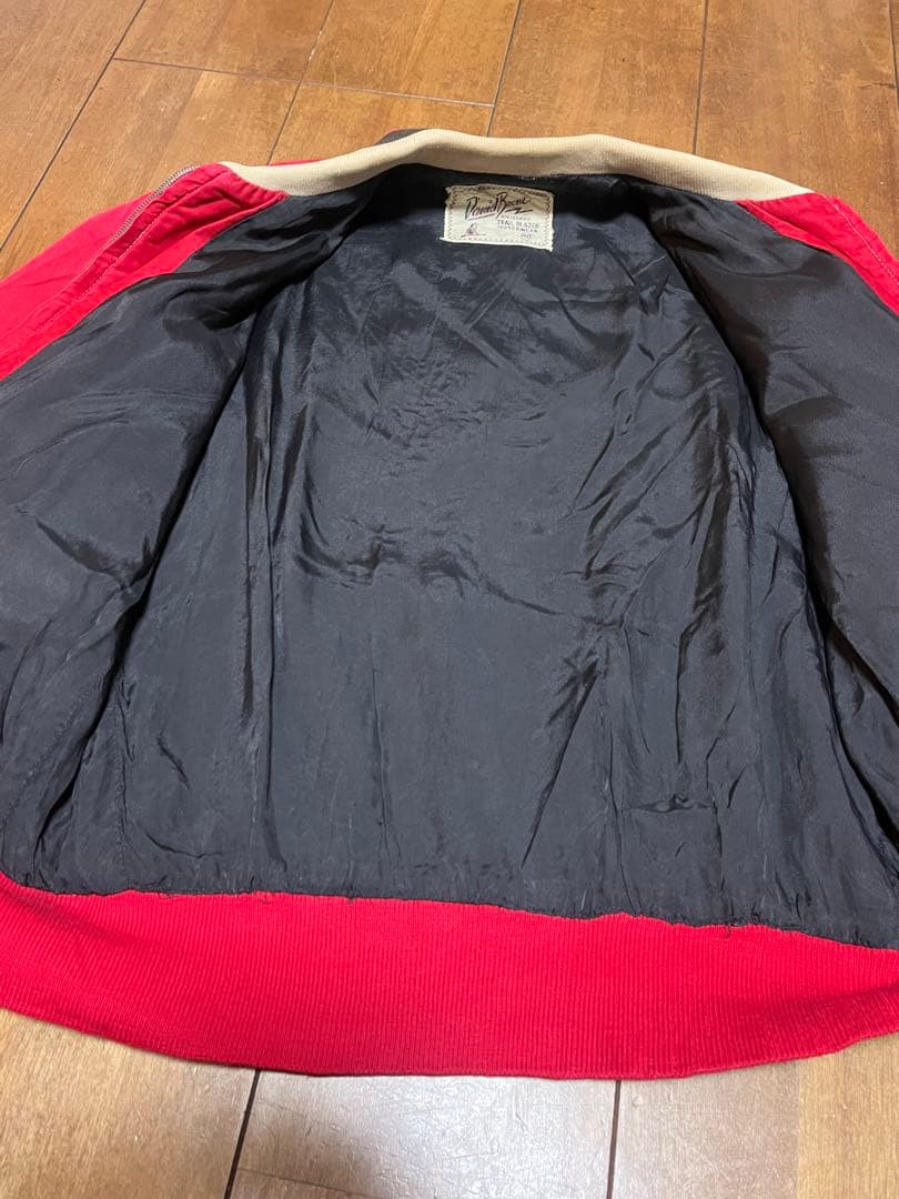 50,s Daniel Boone綿混ギャバジャン crownジッパ40