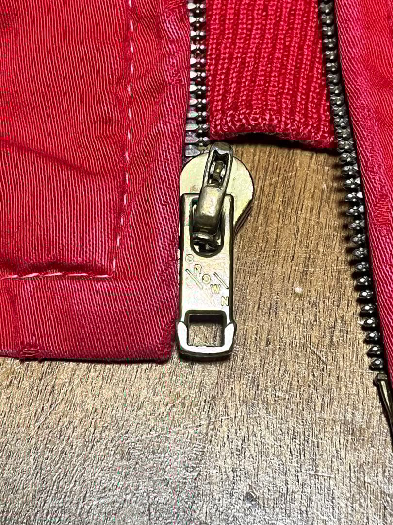 50,s Daniel Boone綿混ギャバジャン crownジッパ40