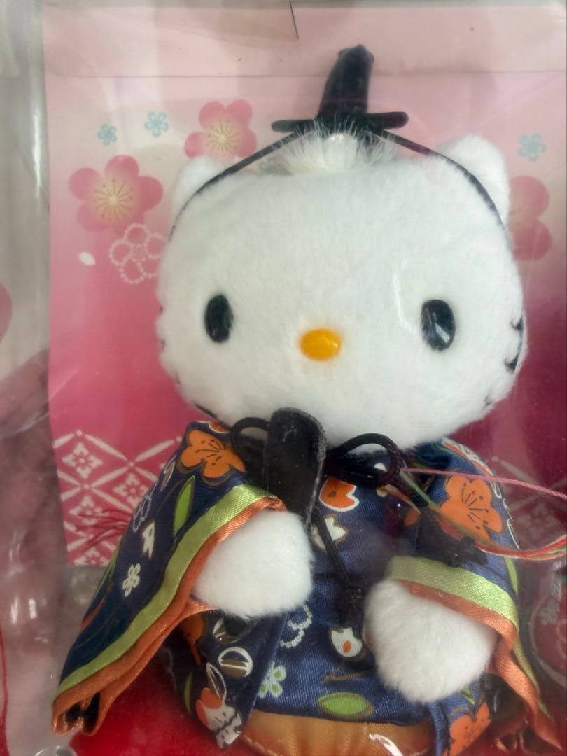 【新品箱入り】キティ ダニエル ぬいぐるみ ウェディング 雛人形