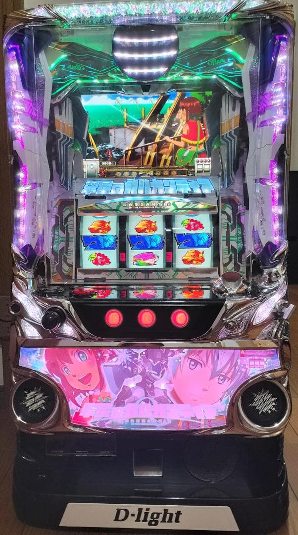 パチスロ実機】ディ・ライト☆パチスロ 翠星のガルガンティア【コイン