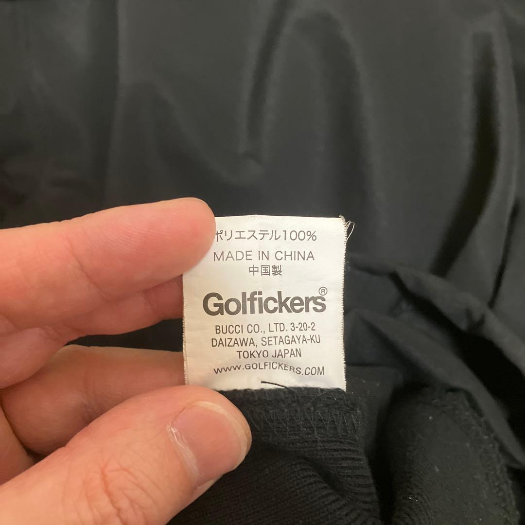 激レア Golfickers 黒 Vネックジャケット Lサイズ - メルカリ