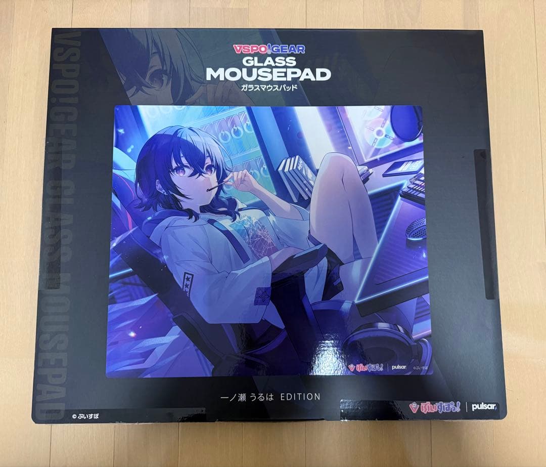 ぶいすぽ ガラスマウスパッド 一ノ瀬うるは - メルカリ