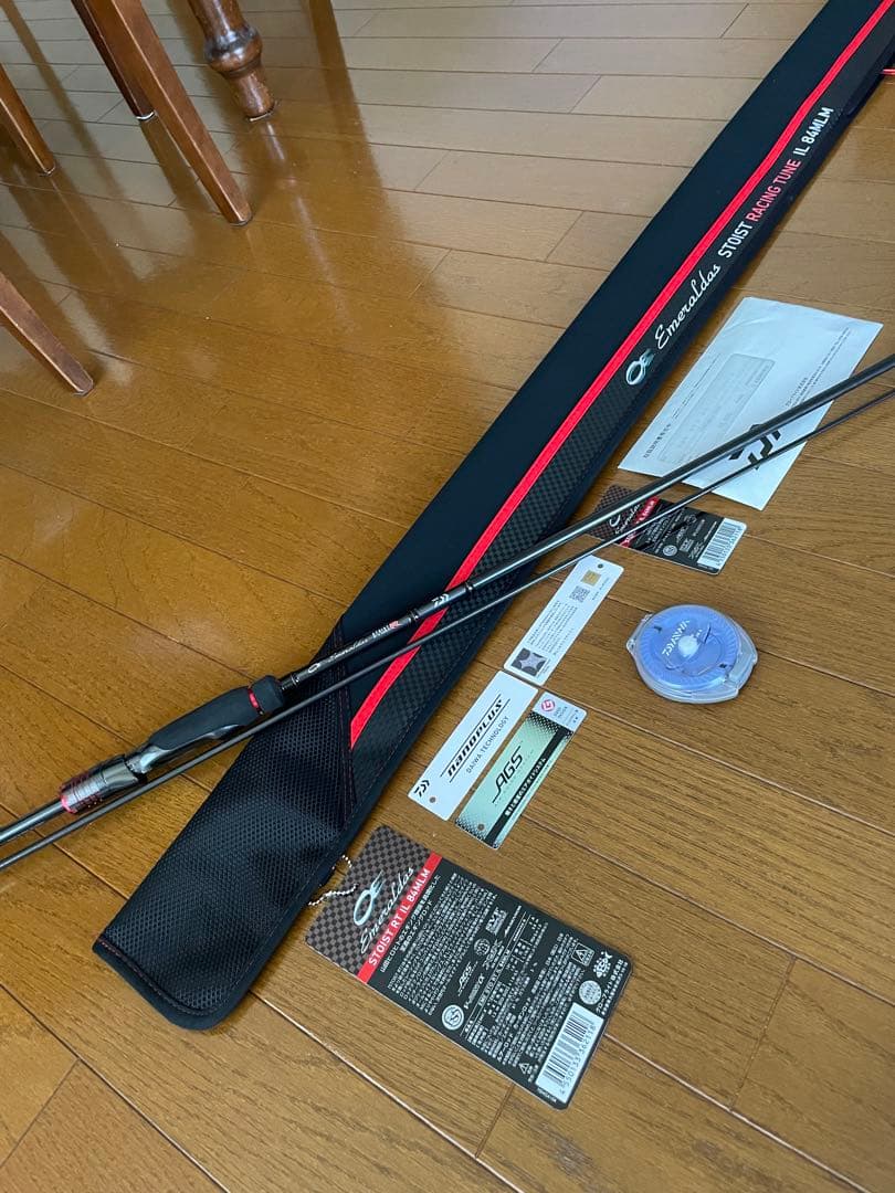 美品ダイワエメラスダスストイストRT IL 84MLM インターラインロッド DAIWA（ダイワ） 24 エメラルダス STOIST RT IL 84MLM インターライン