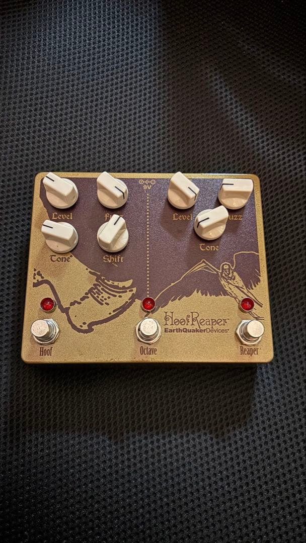 【廃盤品】Earth Quaker Devices Hoof Reaper Hoof Reaper オクターブアップ付き2チャンネルファズ — EarthQuaker
