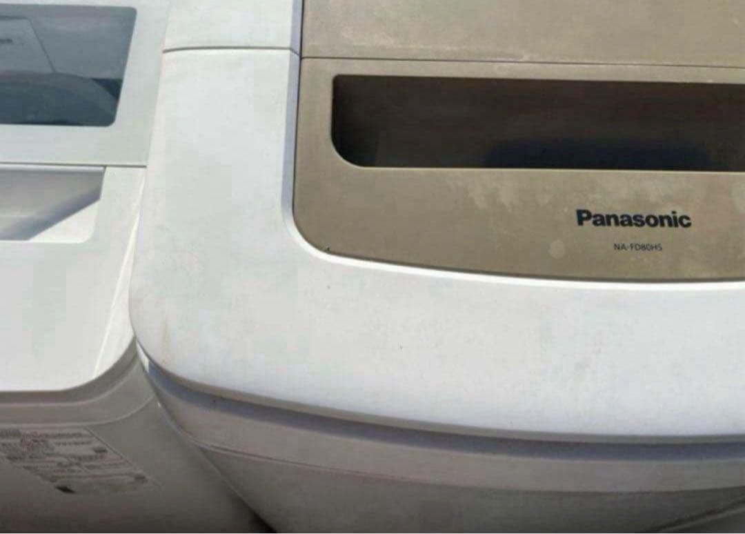 2017年式 8kg 4.5kg Panasonic 洗濯機 NA-FD80H5