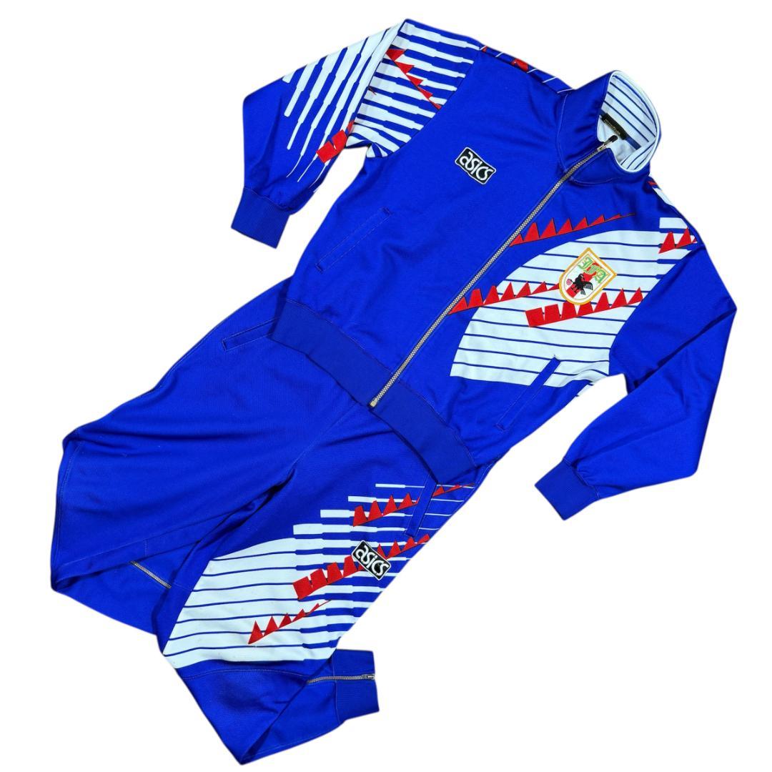 サッカー日本代表 1994年 ドーハ セットアップジャージ ビンテージ 1994–1996年 日本代表 トラックジャケット-KICKO – Kicko