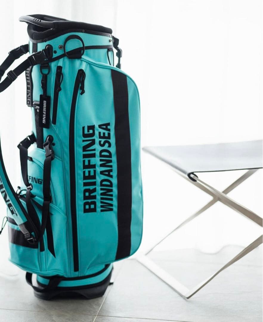 BRIEFING WIND AND SEA キャディバッグ ミントブルー WDS - メルカリ