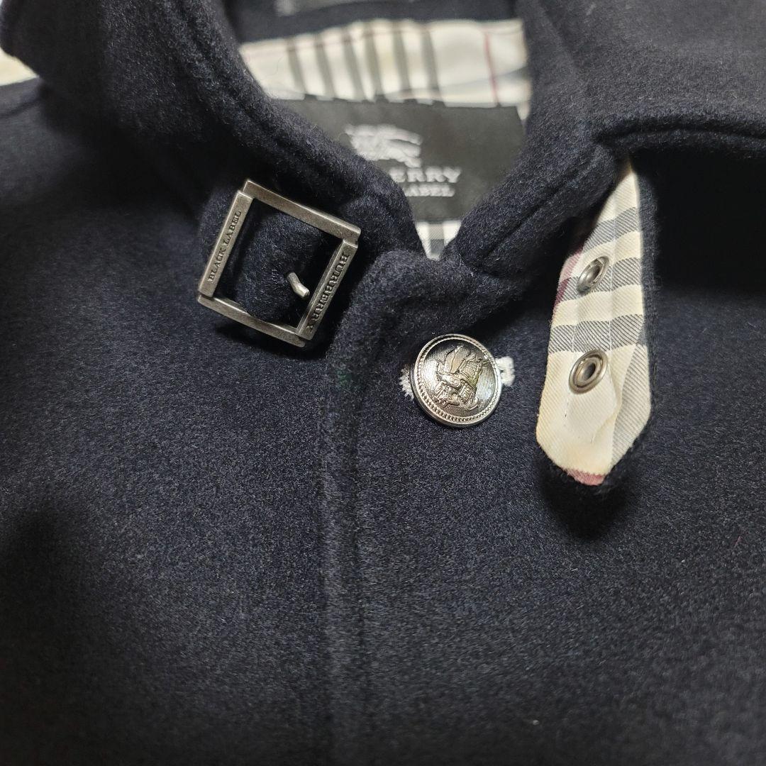 極美品✨バーバリーブラックレーベル マリンコート ロング ノバ