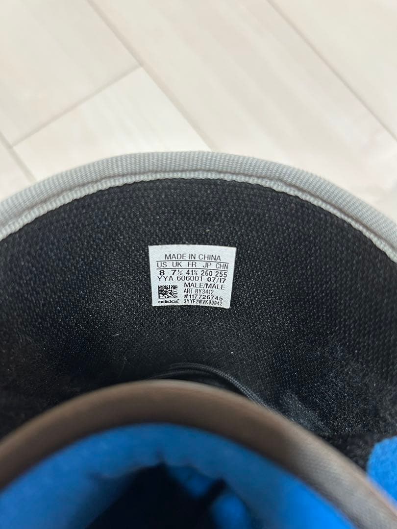 adidas スノーボードブーツ グレー/ブルー SAMBA - メルカリ