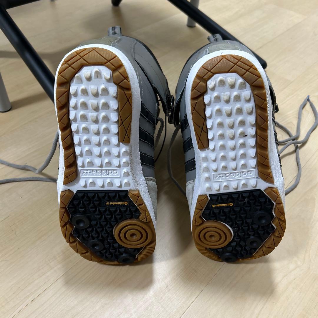 adidas スノーボードブーツ グレー/ブルー SAMBA - メルカリ