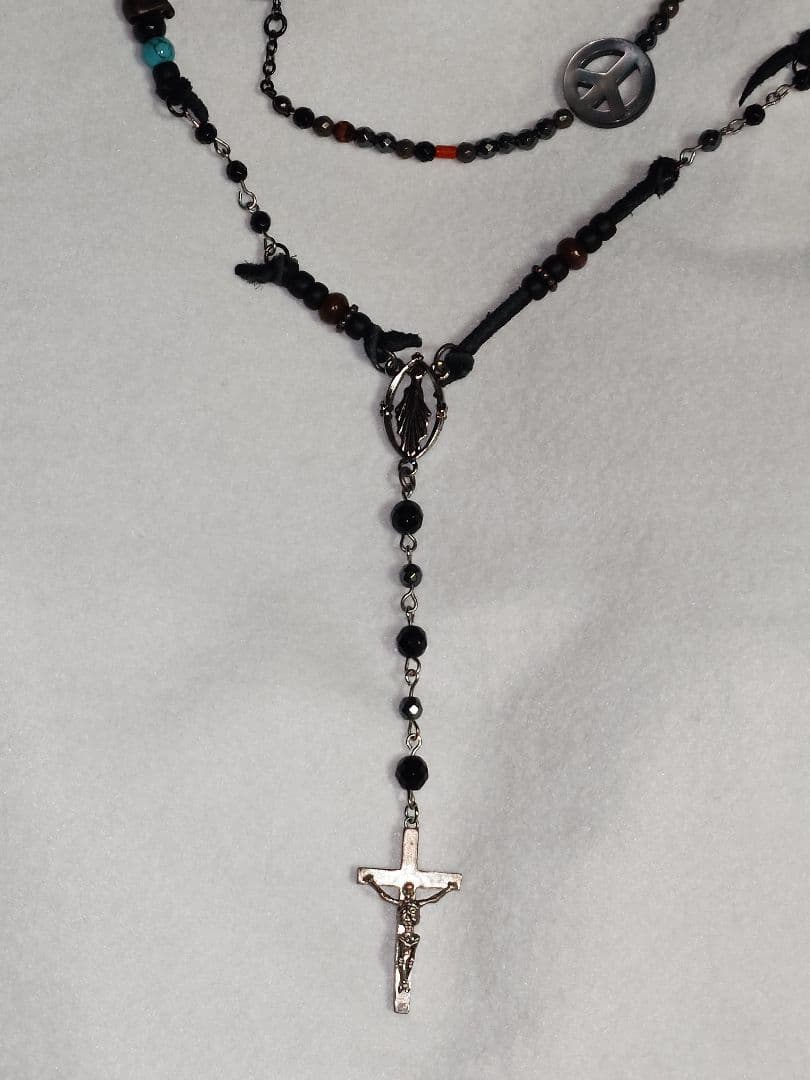 Roen ロザリオ 激レア 1点物 ロエン ロザリオ狼煙 ネックレス - メルカリ