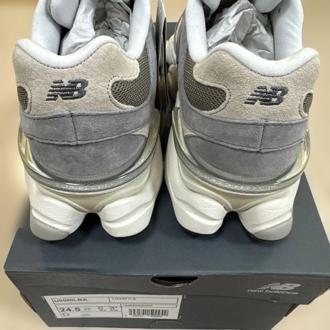 希少完売　新品　New Balance U9060LBA 24.5cm グレー