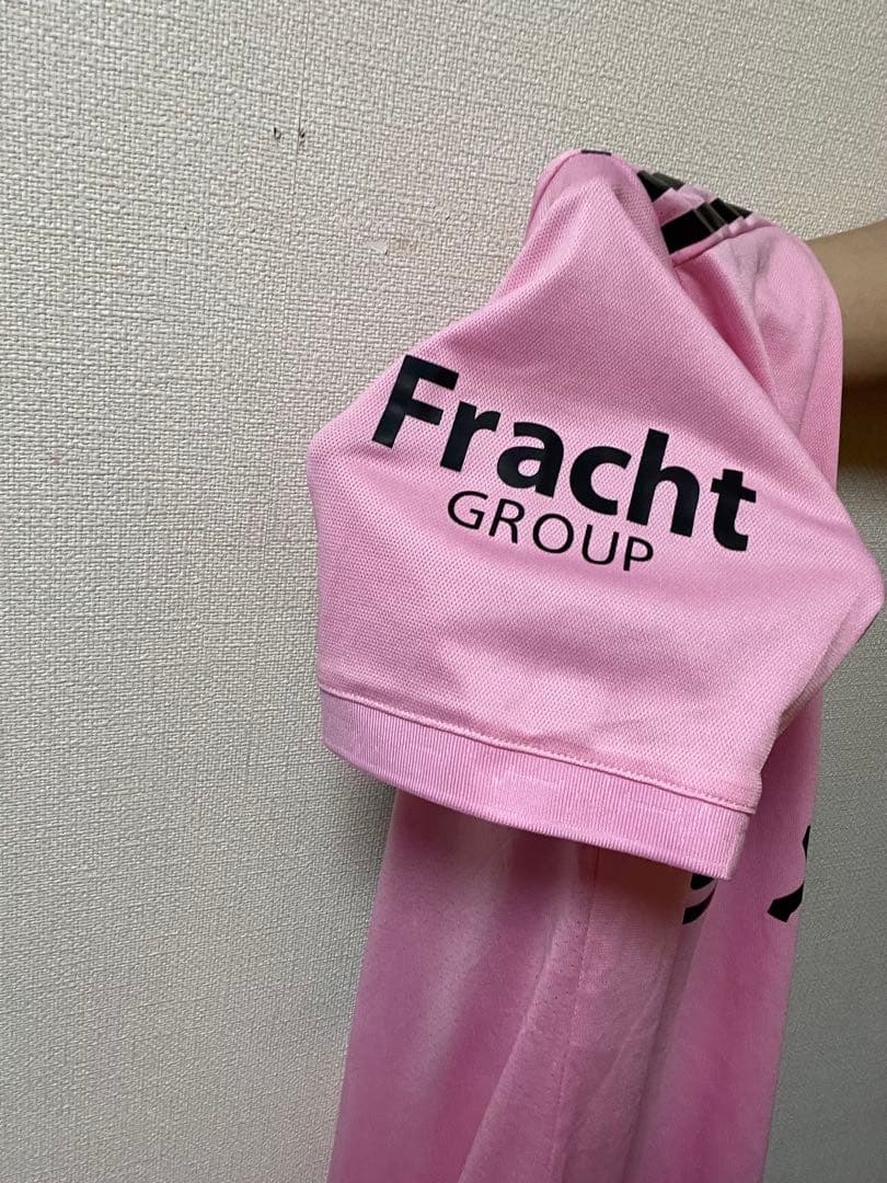 超希少】adidas マイアミリーグ決勝メッシ ピンク ジャージ XXL