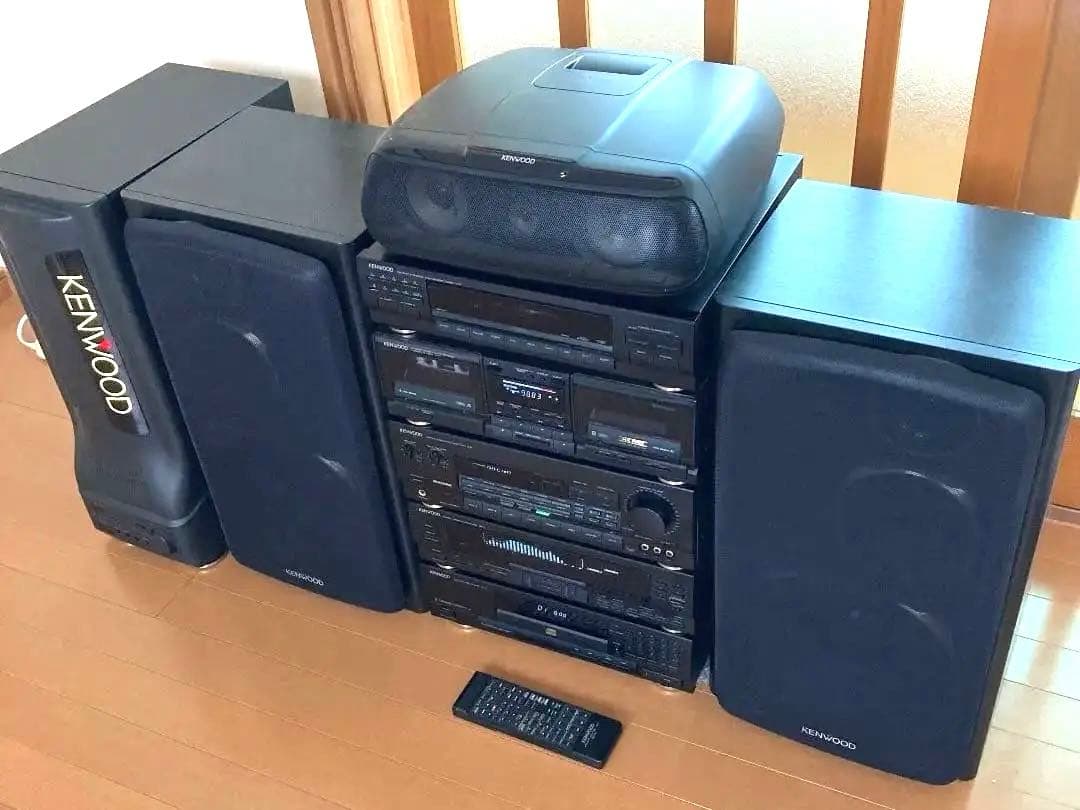 稀有な逸品】バブル期の贅沢コンポ KENWOOD【ROXY-J5】 - メルカリ
