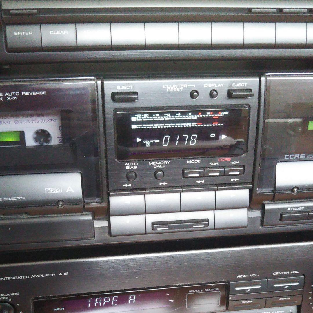 稀有な逸品】バブル期の贅沢コンポ KENWOOD【ROXY-J5】 - メルカリ