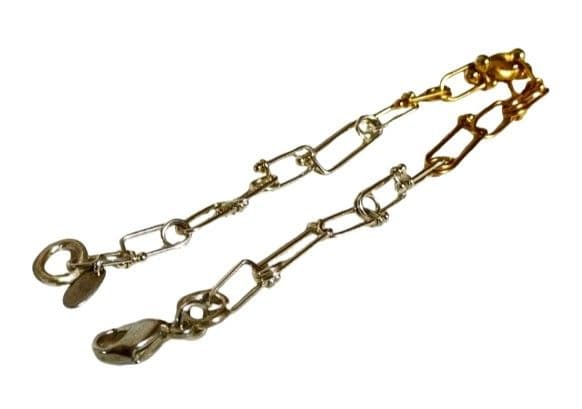 KAORU カオル ブレイド ブレスレット 925 × K10 コンビ - メルカリ