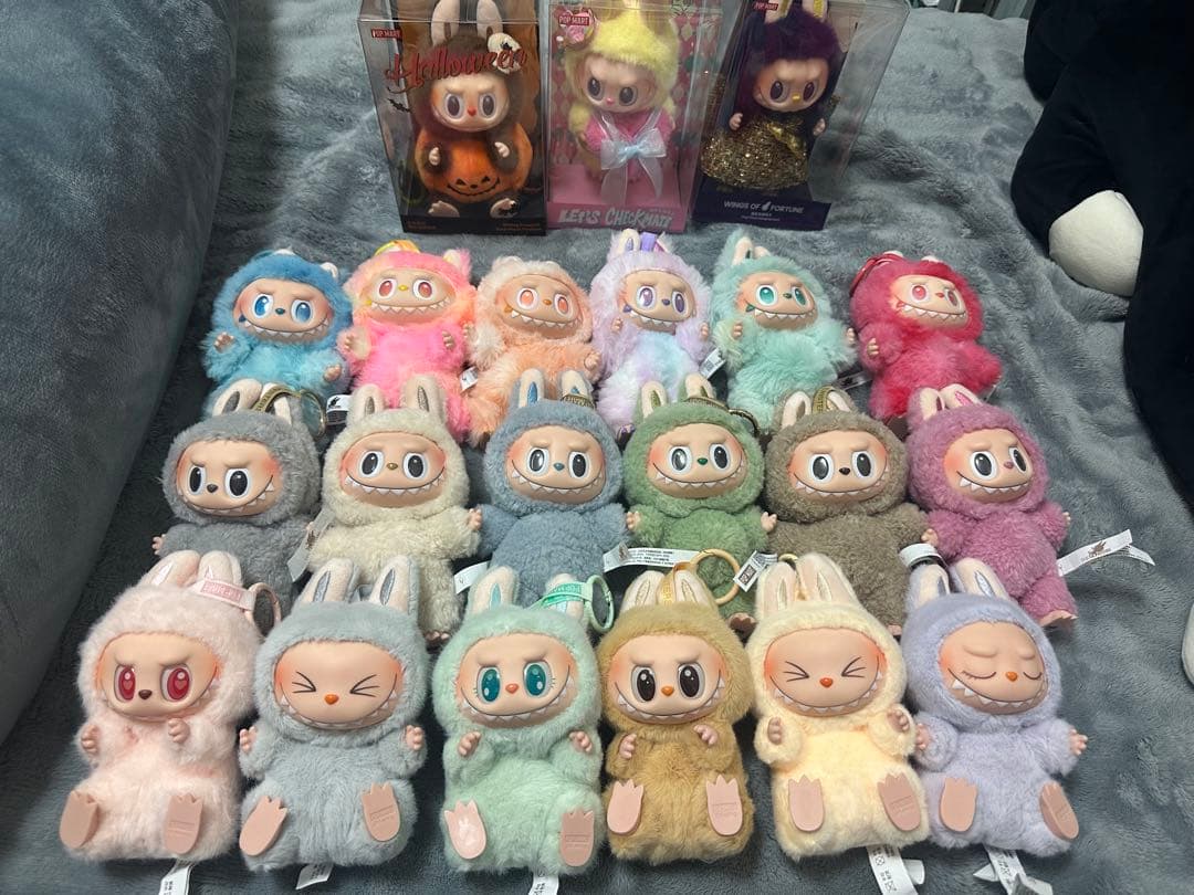 カードあり　本日限定価格 ポップマート　ラブブ　21点まとめ売り ⚠️入荷速報📷 #POPMART #ラブブ 本日、前回の入荷後に即完売したラブ