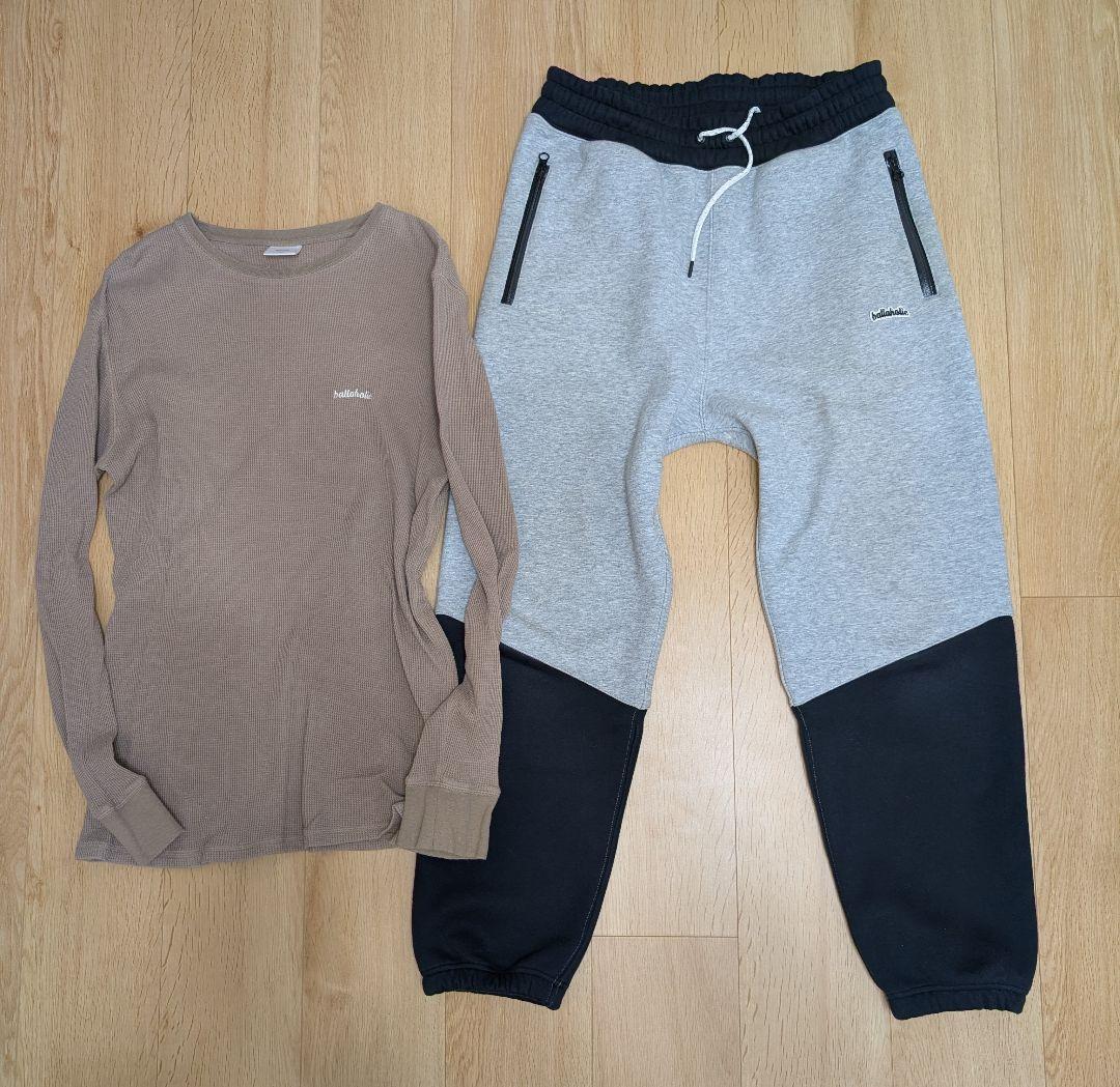 BALLAHOLIC ボーラホリック スウェット パンツ サーマルロンT - メルカリ