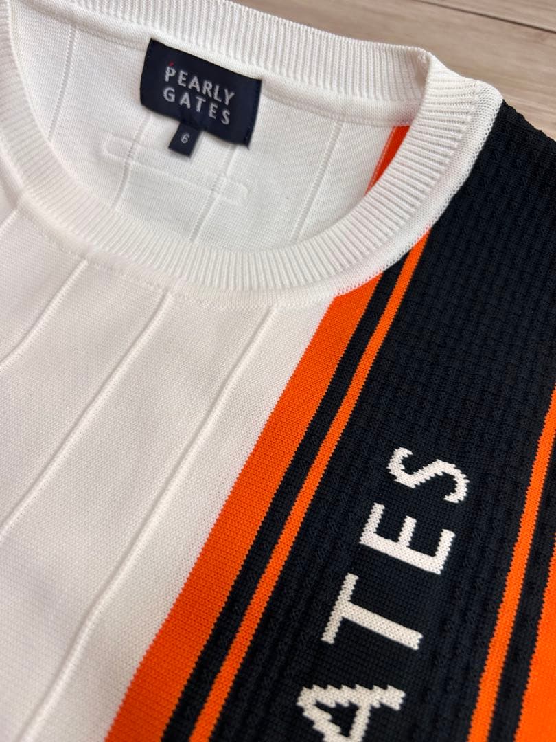 PEARLY GATES ストライプセーター サイズ6