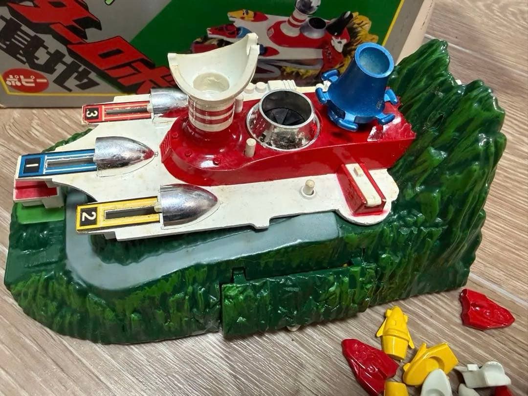 ポピー ポピニカ ゲッターロボ 基地 パーツ付き 当時物 昭和レトロ