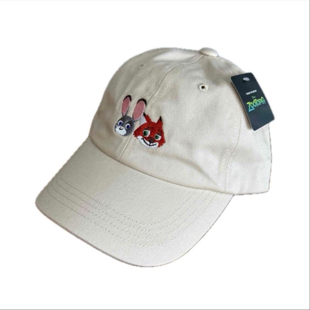 新品】Disney ズートピア キャップ 帽子 ニック ジュディ - メルカリ