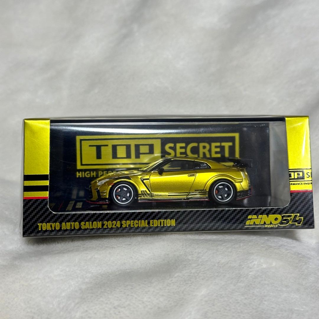 東京オートサロン2024限定 イノモデル1/64 トップシークレット GT-R