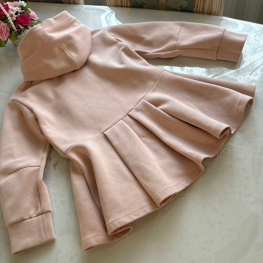 エムズグレイシー ダブルジップ フード付き 厚手パーカー 38 - メルカリ