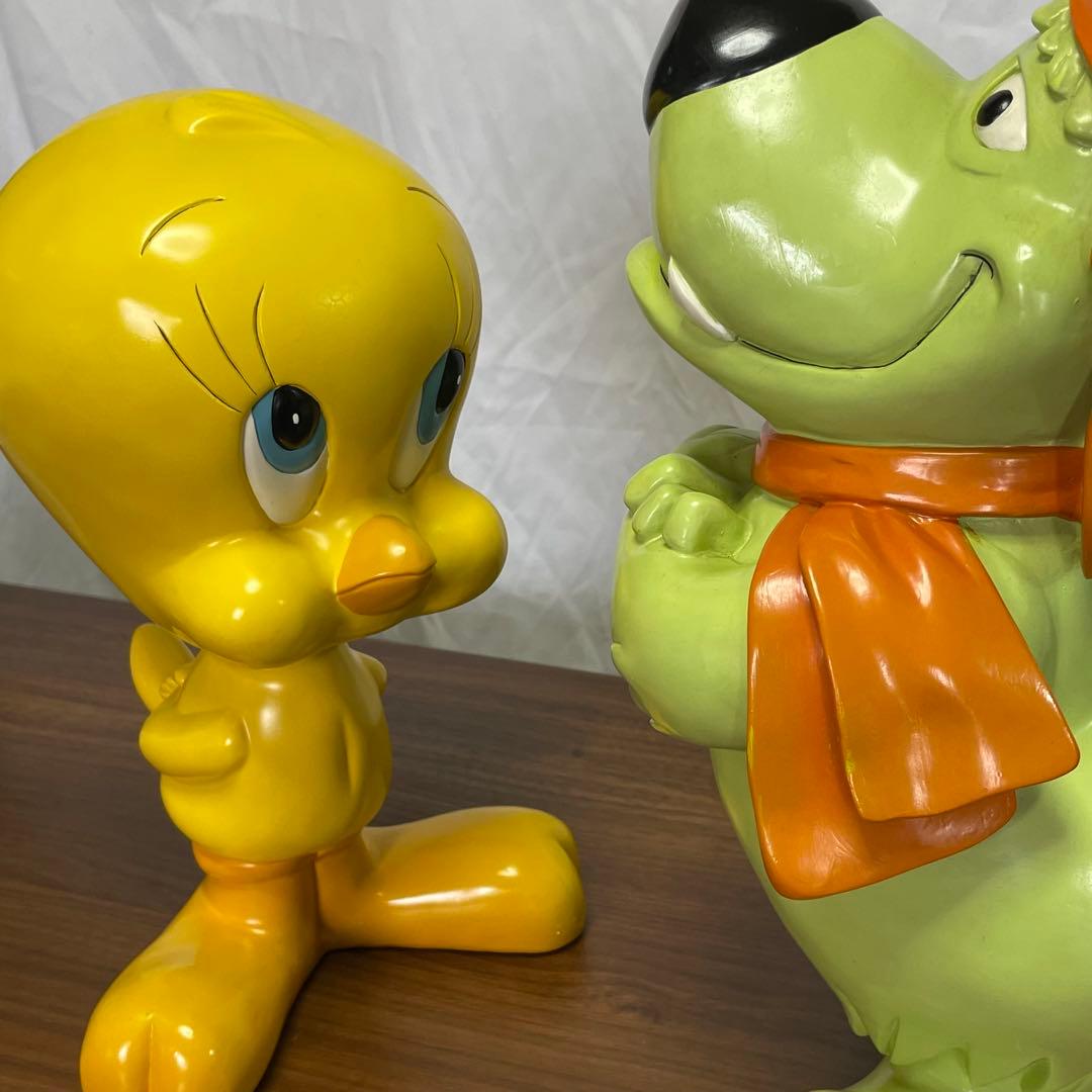 90s ワーナーブラザーズ 大型スタチュー2体 約30cm