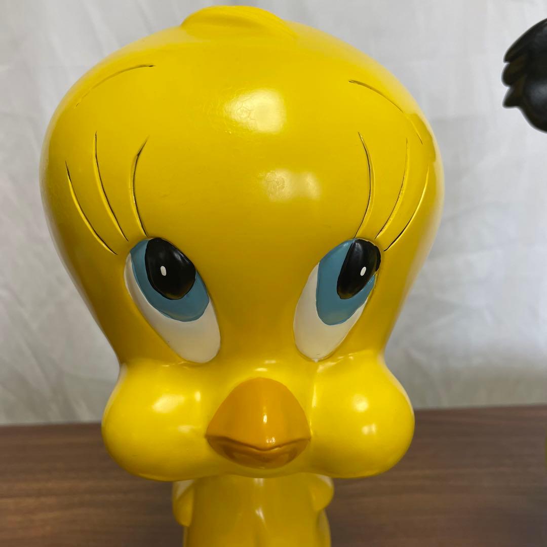 90s ワーナーブラザーズ 大型スタチュー2体 約30cm