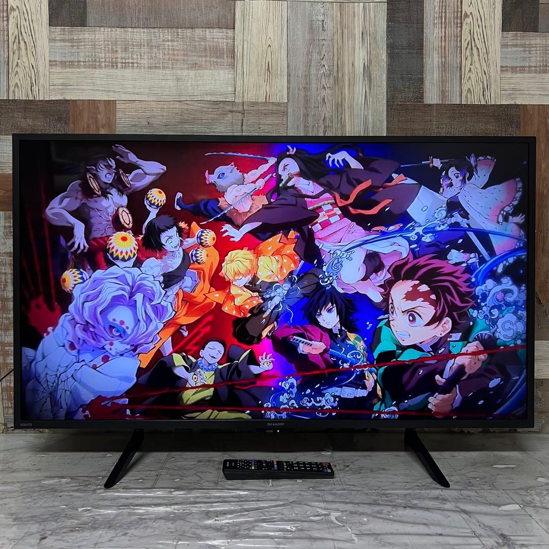 超カルサーすみれんげさん専用使用感少ないシャープ 42V型 4Kチューナー内蔵