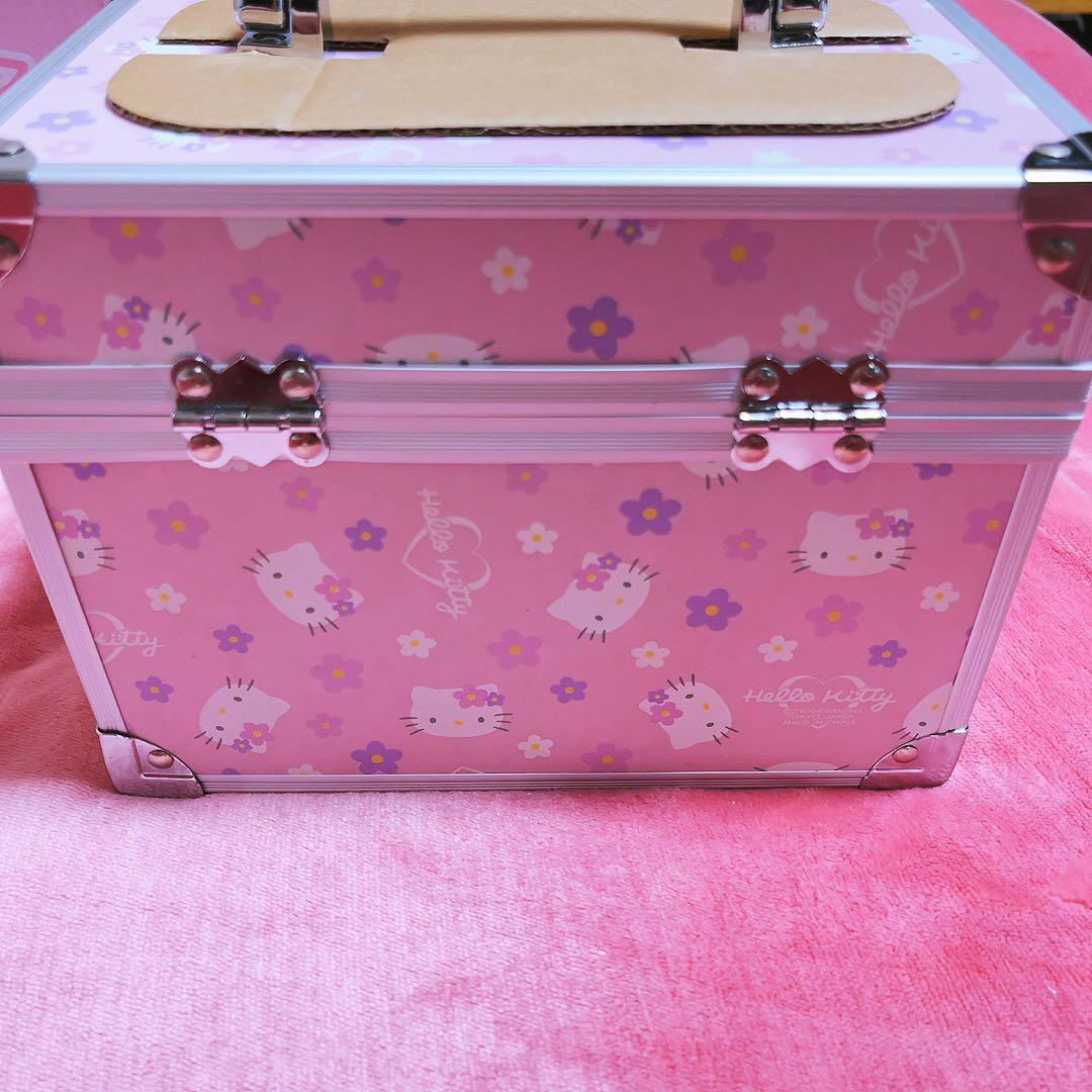 希少レア　ハローキティ　コスメケース　バニティ　ミラー付き　平成レトロ　サンリオ