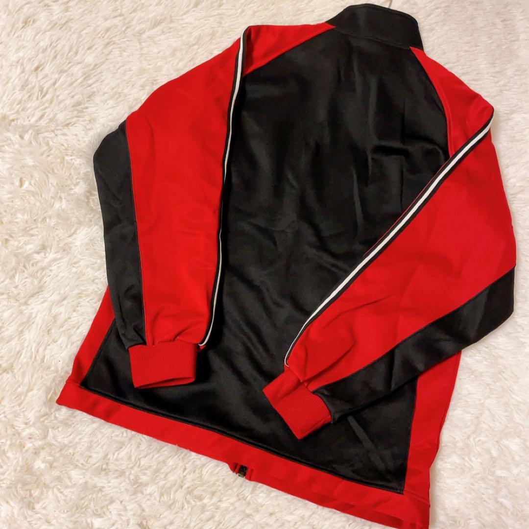 極美品 NIKEナイキ ジャージ上下セット 黒/赤 Mサイズ - メルカリ