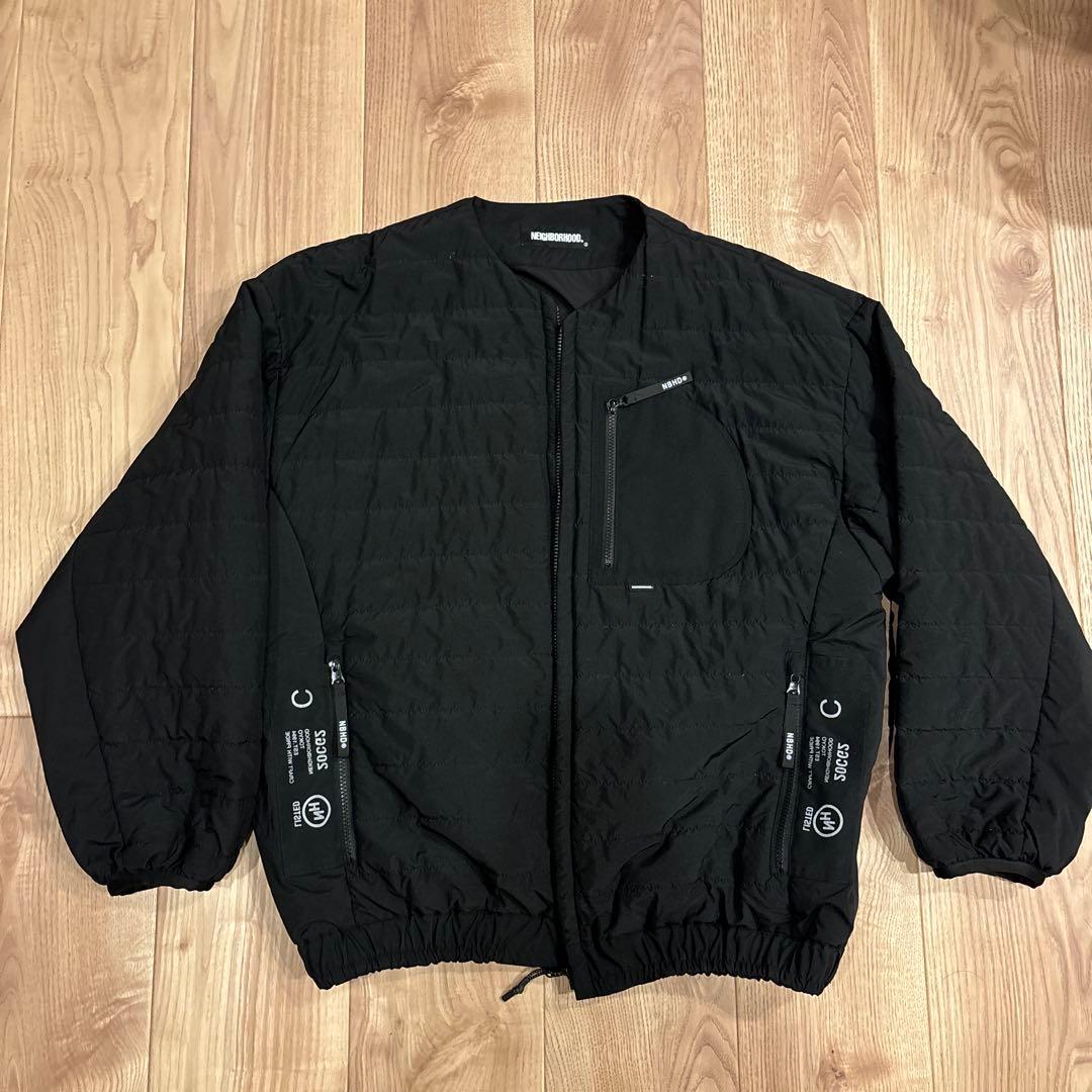 NEIGHBORHOOD ブラック キルティングジャケット　M 3107000045622257_01_9802w.jpeg