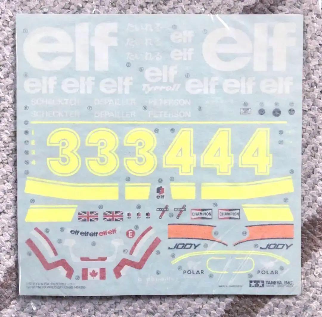 限定パッケージ仕様 タミヤ 1/12 タイレルP34 w/カルトグラフデカール