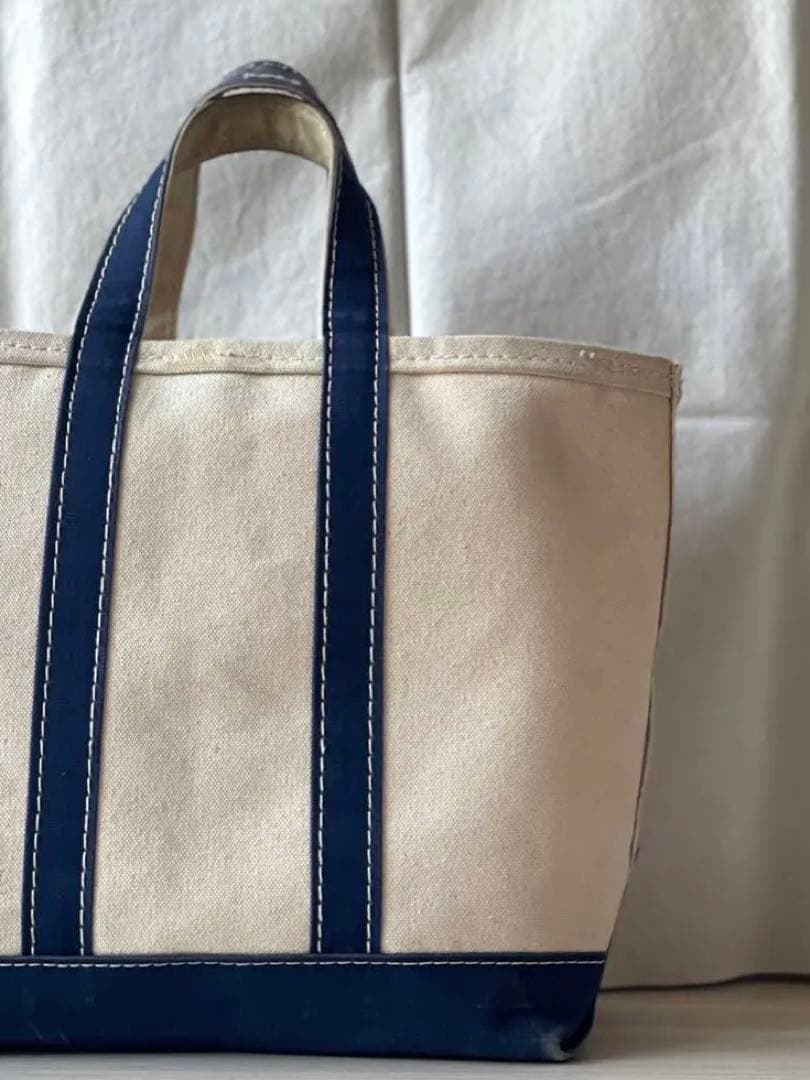 激レア！サイドTMタグ！70s ビンテージ L.L.BEAN トートバッグ 紺