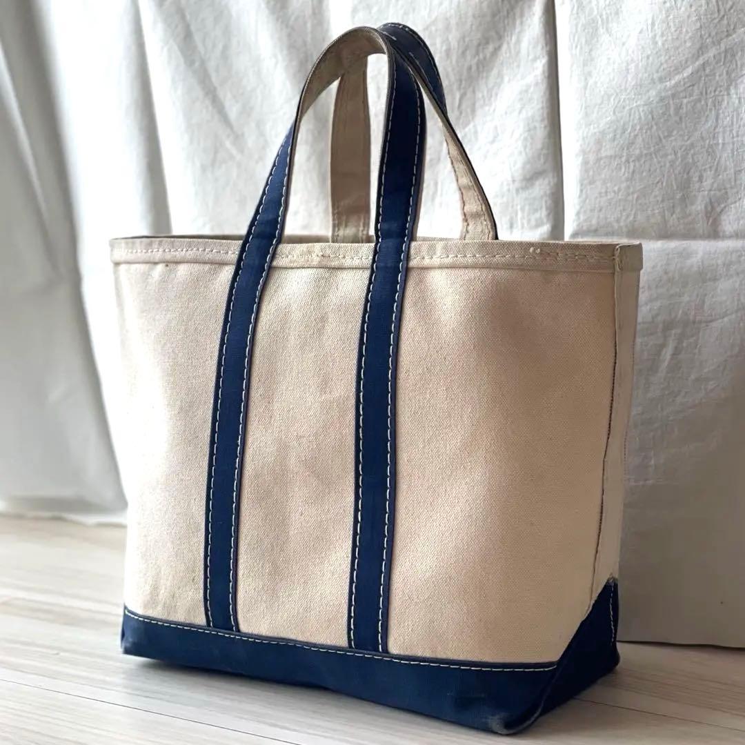 激レア！サイドTMタグ！70s ビンテージ L.L.BEAN トートバッグ 紺