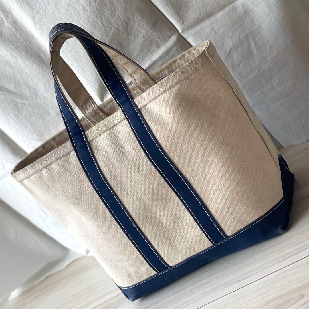 激レア！サイドTMタグ！70s ビンテージ L.L.BEAN トートバッグ 紺