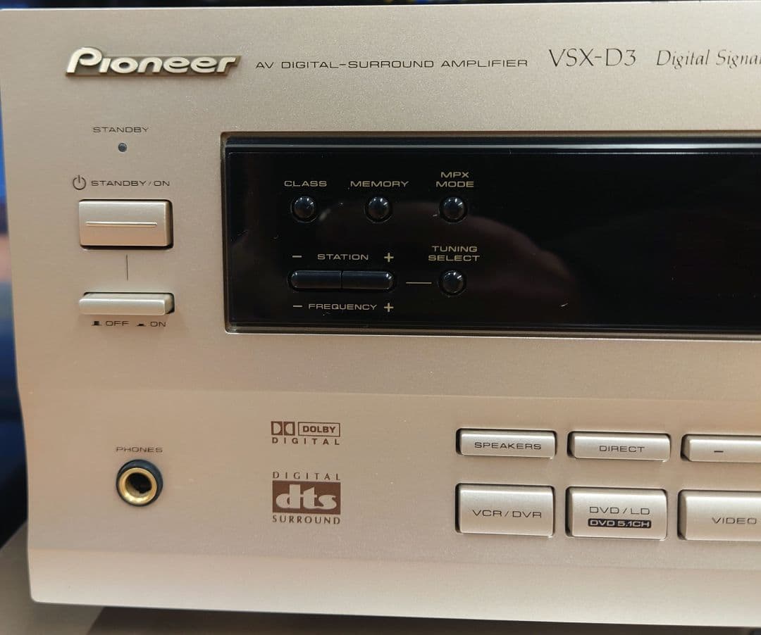 【リモコン付】PIONEER VSX-D3 AVアンプ - メルカリ