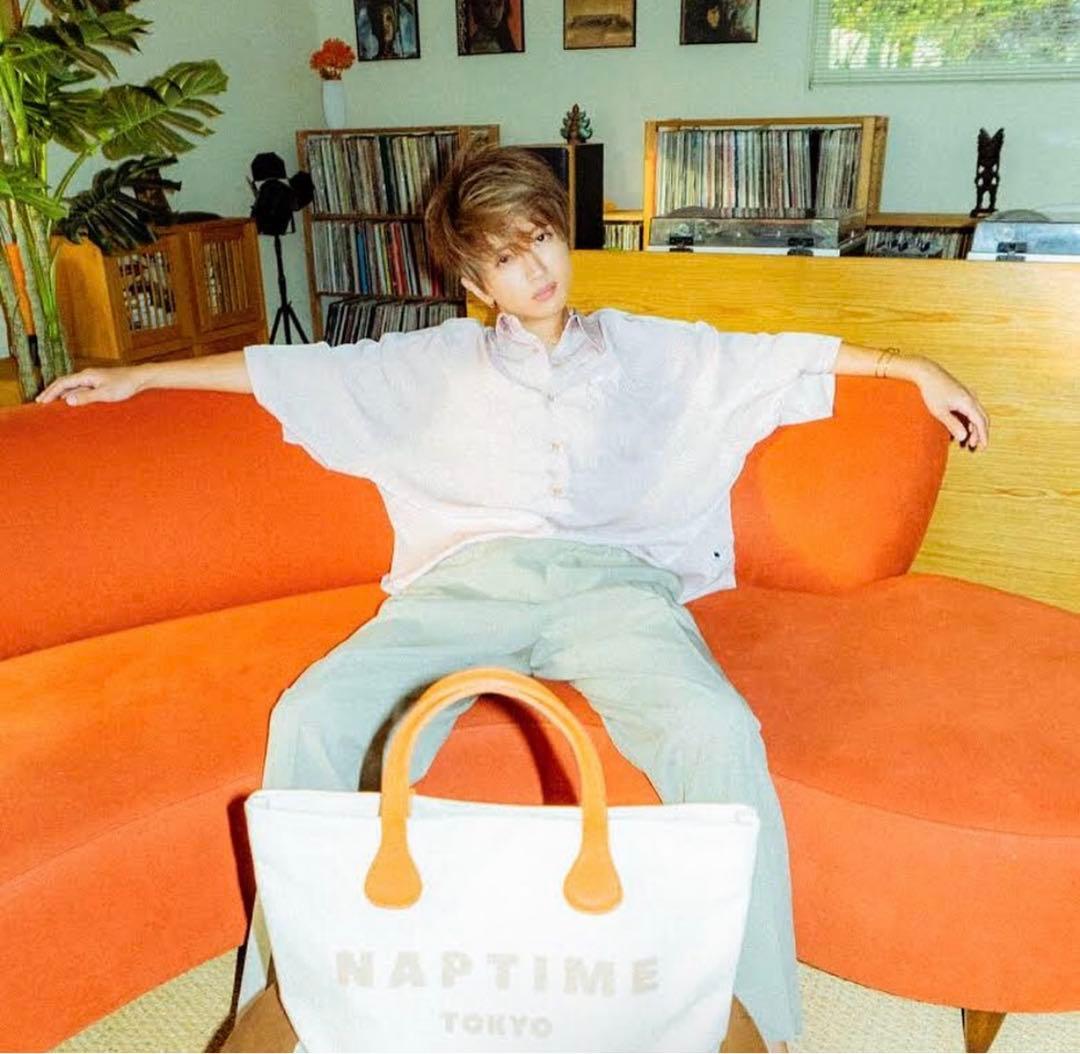 ナップタイム　naptime. Nissy 西島隆弘　トート　バック