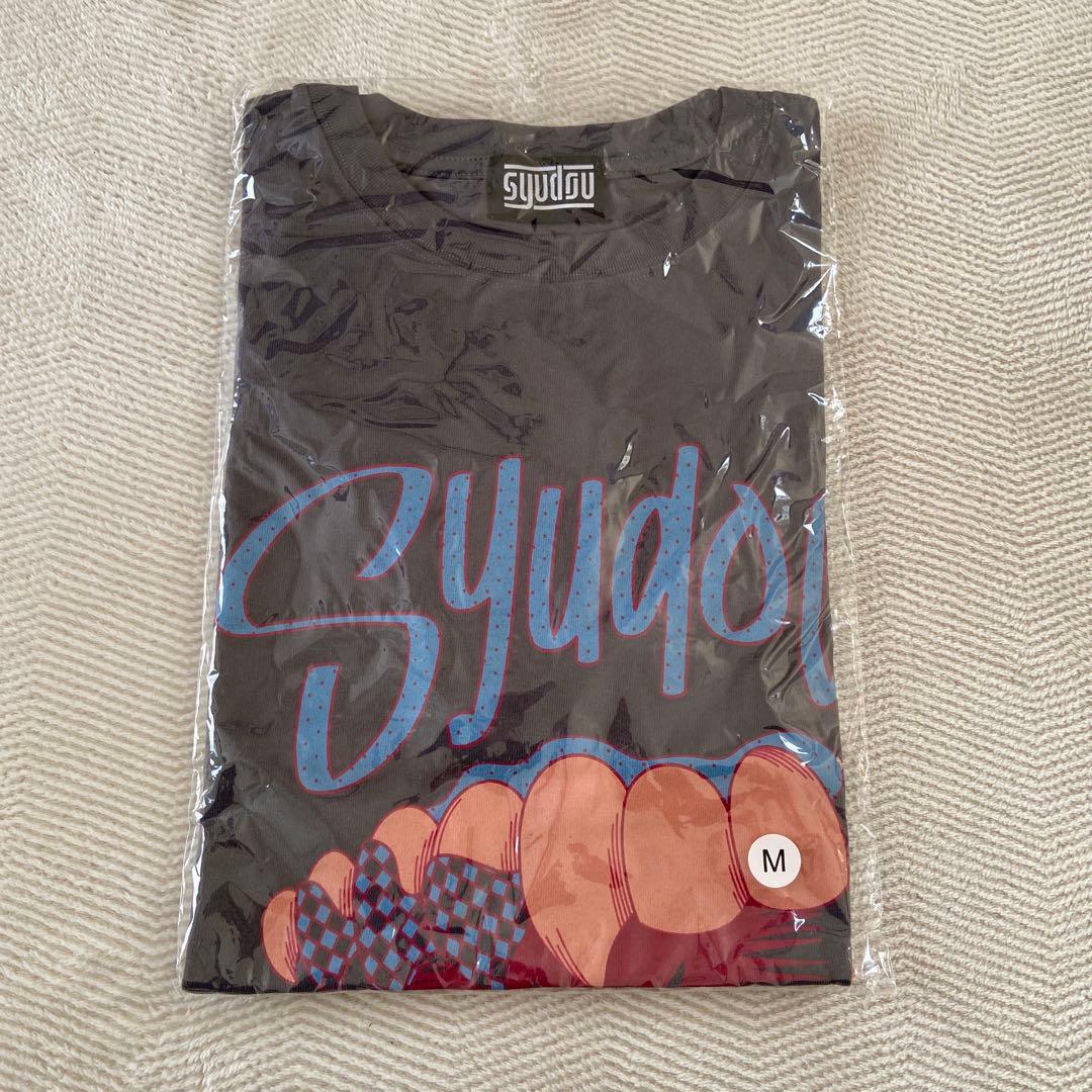 syudou 我武者羅 コンセプト Tシャツ White M Sumi M