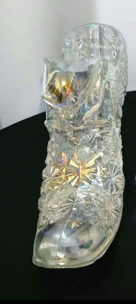 60 -70代 フェントン キャットシューズ オパール デイジー＆ボタン柄