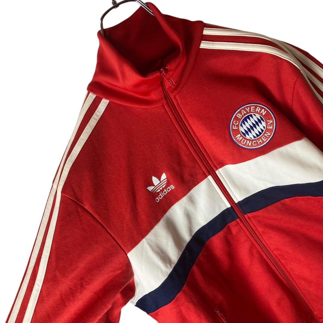 希少 バイエルンミュンヘン×アディダス ジャージトラックジャケット L