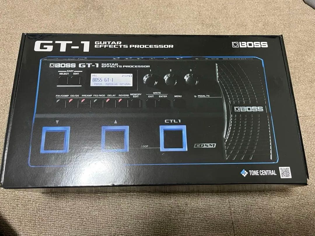 【美品】BOSS GT-1 ギターエフェクター 本体、その他セット