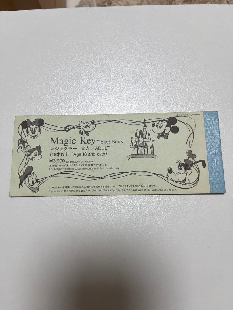 希少【東京ディズニーランド】マジックキー/パス/ガイド/料金表など
