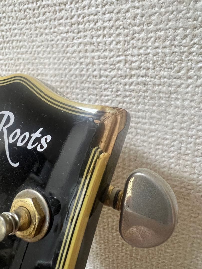 グラスルーツ　レスポールギター　ストラップ、ギターケース、シールド付き