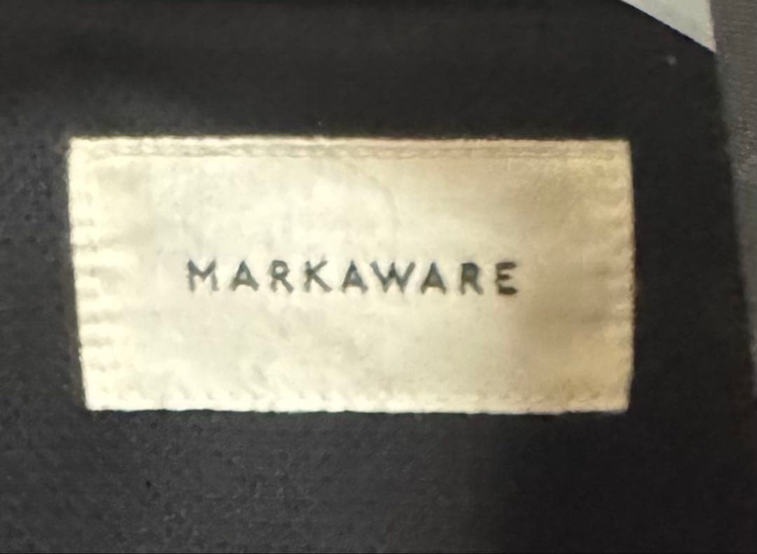 マーカーウェア ￼オーガニックジムジャケット ブラック サイズ1