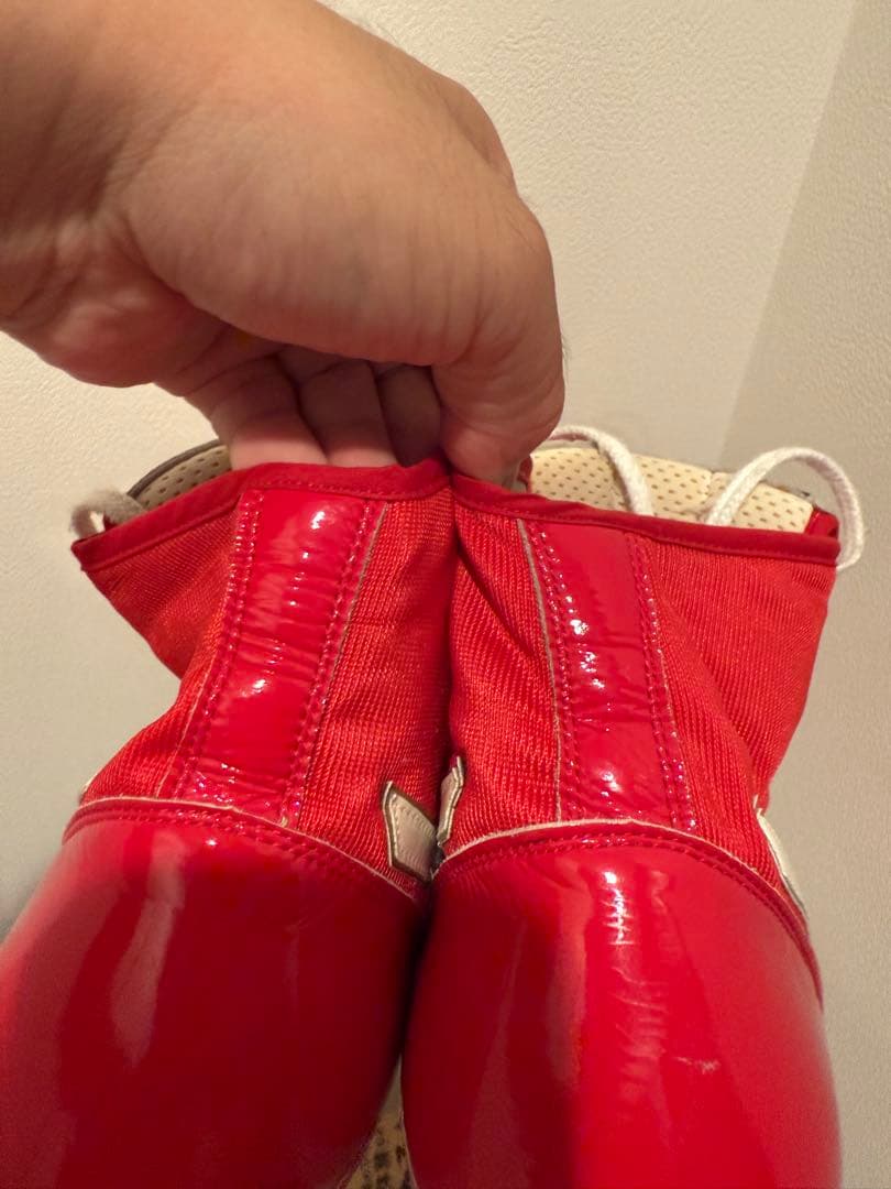 p*o様 ミズノ　ボクシングシューズ　レッド　28.0cm