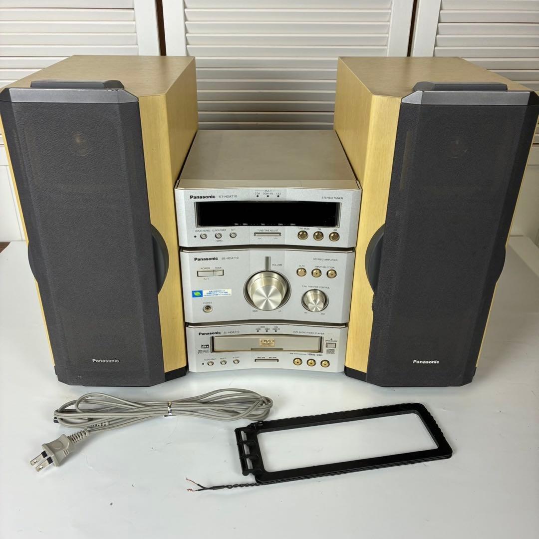 h*i様 Panasonic DVDオーディオシステムコンポ SB-HDA710 - メルカリ