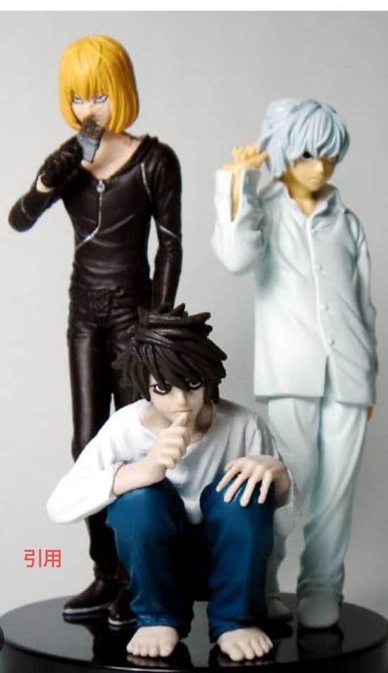 デスノートアニメ限定版人形10種＆首振りミニ８種（DVD）人形欠品３種有り。